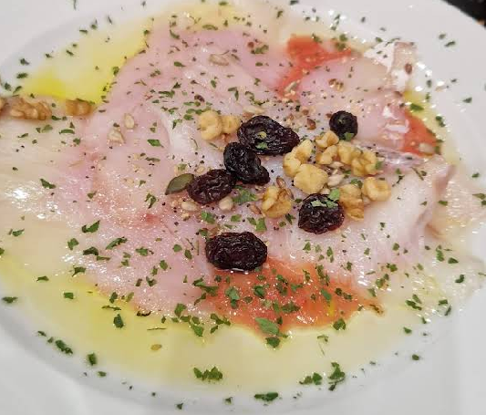Carpaccio de Bacalao - Restaurante La Clave Daimiel