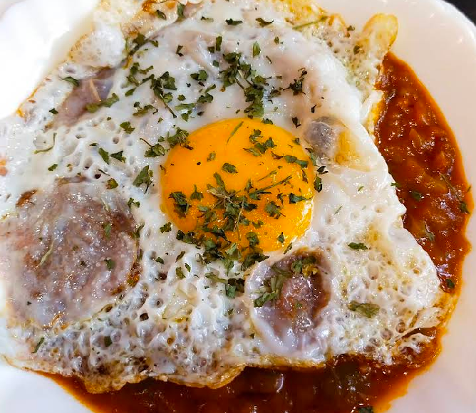 Pisto con Huevo - Restaurante La Clave Daimiel